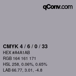 Color code: CMYK 4 / 6 / 0 / 33 | qconv.com