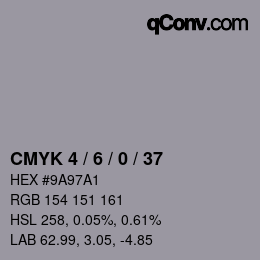 Color code: CMYK 4 / 6 / 0 / 37 | qconv.com