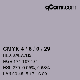 Color code: CMYK 4 / 8 / 0 / 29 | qconv.com