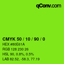 Color code: CMYK 50 / 10 / 90 / 0 | qconv.com