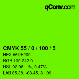 Color code: CMYK 55 / 0 / 100 / 5 | qconv.com