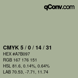Color code: CMYK 5 / 0 / 14 / 31 | qconv.com