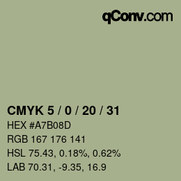Color code: CMYK 5 / 0 / 20 / 31 | qconv.com