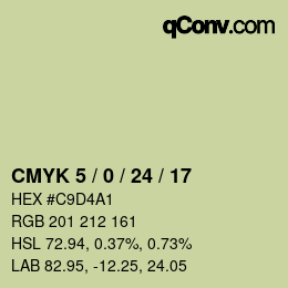 Código de color: CMYK 5 / 0 / 24 / 17 | qconv.com