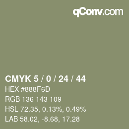 Color code: CMYK 5 / 0 / 24 / 44 | qconv.com