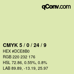 Color code: CMYK 5 / 0 / 24 / 9 | qconv.com