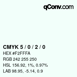 Color code: CMYK 5 / 0 / 2 / 0 | qconv.com