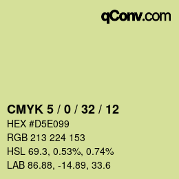 Color code: CMYK 5 / 0 / 32 / 12 | qconv.com