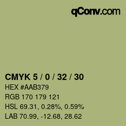 Color code: CMYK 5 / 0 / 32 / 30 | qconv.com