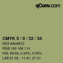 Código de color: CMYK 5 / 0 / 32 / 34 | qconv.com