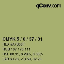Color code: CMYK 5 / 0 / 37 / 31 | qconv.com