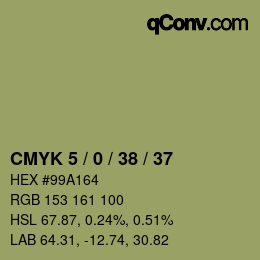 Código de color: CMYK 5 / 0 / 38 / 37 | qconv.com