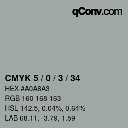 Color code: CMYK 5 / 0 / 3 / 34 | qconv.com