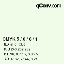 Color code: CMYK 5 / 0 / 8 / 1 | qconv.com