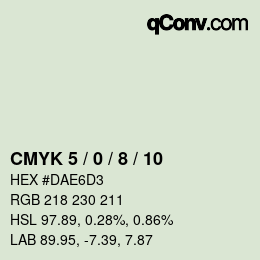 Color code: CMYK 5 / 0 / 8 / 10 | qconv.com