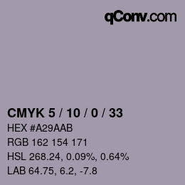 Color code: CMYK 5 / 10 / 0 / 33 | qconv.com