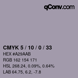 Color code: CMYK 5 / 10 / 0 / 33 | qconv.com