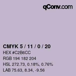 Color code: CMYK 5 / 11 / 0 / 20 | qconv.com