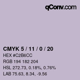 Color code: CMYK 5 / 11 / 0 / 20 | qconv.com