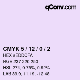 Color code: CMYK 5 / 12 / 0 / 2 | qconv.com