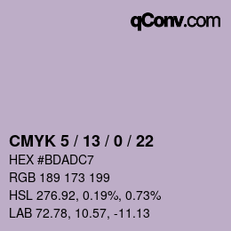 Color code: CMYK 5 / 13 / 0 / 22 | qconv.com