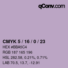 Color code: CMYK 5 / 16 / 0 / 23 | qconv.com