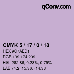 Código de color: CMYK 5 / 17 / 0 / 18 | qconv.com