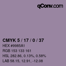 Color code: CMYK 5 / 17 / 0 / 37 | qconv.com