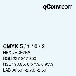 Color code: CMYK 5 / 1 / 0 / 2 | qconv.com