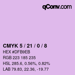 Color code: CMYK 5 / 21 / 0 / 8 | qconv.com