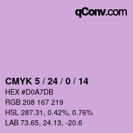 Código de color: CMYK 5 / 24 / 0 / 14 | qconv.com