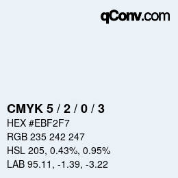 Color code: CMYK 5 / 2 / 0 / 3 | qconv.com