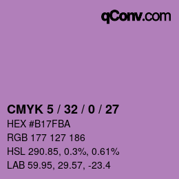 Color code: CMYK 5 / 32 / 0 / 27 | qconv.com