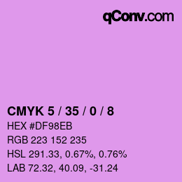 Color code: CMYK 5 / 35 / 0 / 8 | qconv.com