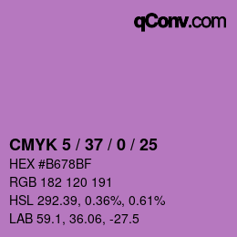 Color code: CMYK 5 / 37 / 0 / 25 | qconv.com