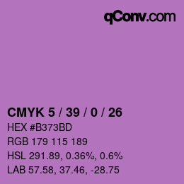 Color code: CMYK 5 / 39 / 0 / 26 | qconv.com
