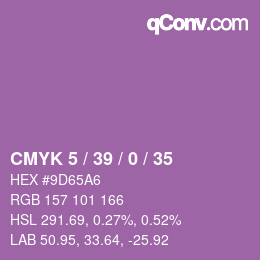 Color code: CMYK 5 / 39 / 0 / 35 | qconv.com
