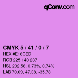 Color code: CMYK 5 / 41 / 0 / 7 | qconv.com