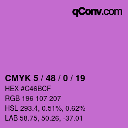 Color code: CMYK 5 / 48 / 0 / 19 | qconv.com