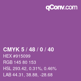 カラーコード: CMYK 5 / 48 / 0 / 40 | qconv.com