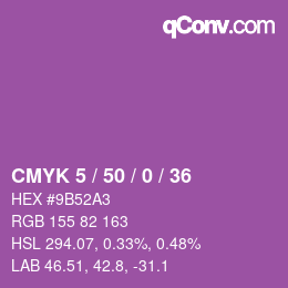 Color code: CMYK 5 / 50 / 0 / 36 | qconv.com