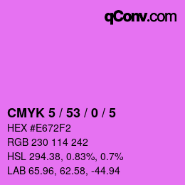 Color code: CMYK 5 / 53 / 0 / 5 | qconv.com