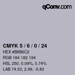 Color code: CMYK 5 / 6 / 0 / 24 | qconv.com