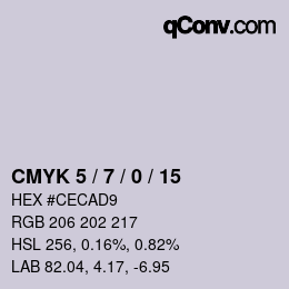 Color code: CMYK 5 / 7 / 0 / 15 | qconv.com