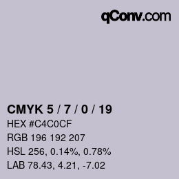 Color code: CMYK 5 / 7 / 0 / 19 | qconv.com