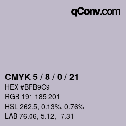 Color code: CMYK 5 / 8 / 0 / 21 | qconv.com