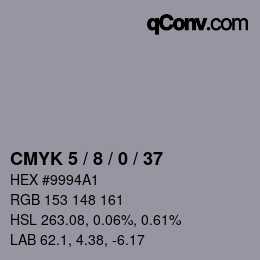 Color code: CMYK 5 / 8 / 0 / 37 | qconv.com
