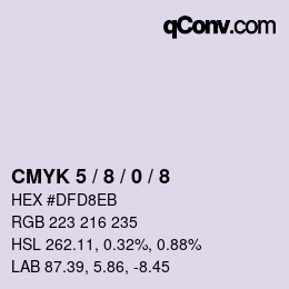 Color code: CMYK 5 / 8 / 0 / 8 | qconv.com