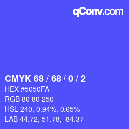 Color code: CMYK 68 / 68 / 0 / 2 | qconv.com