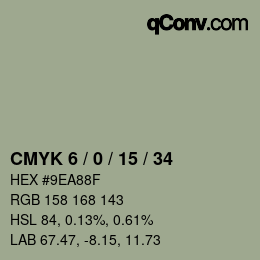 Color code: CMYK 6 / 0 / 15 / 34 | qconv.com